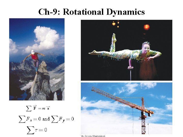 Ch-9: Rotational Dynamics 