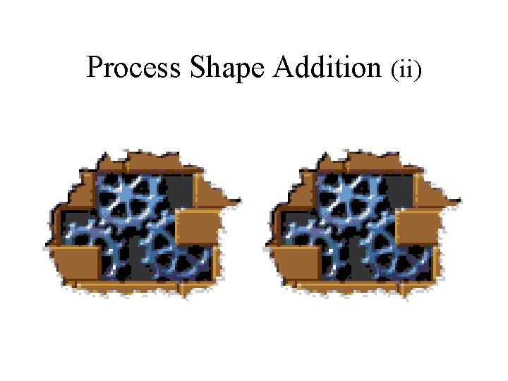 Process Shape Addition (ii) Process Shape Addition (ii)