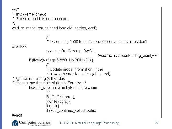 ~~/* * linux/kernel/time. c * Please report this on hardware. */ void irq_mark_irq(unsigned long