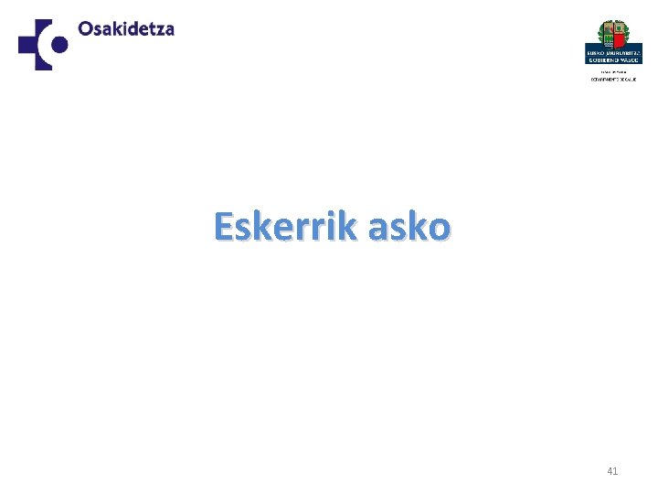 Eskerrik asko 41 