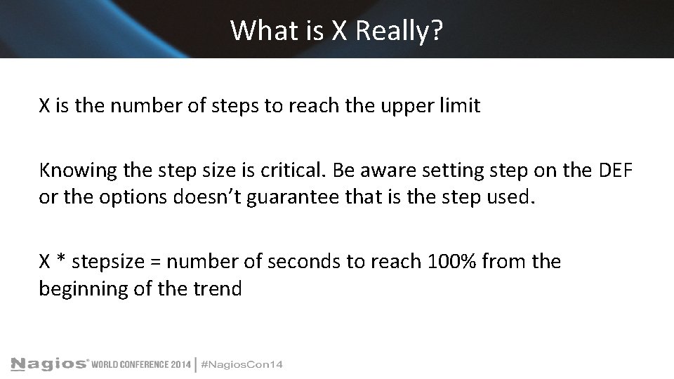 What is X Really? X is the number of steps to reach the upper