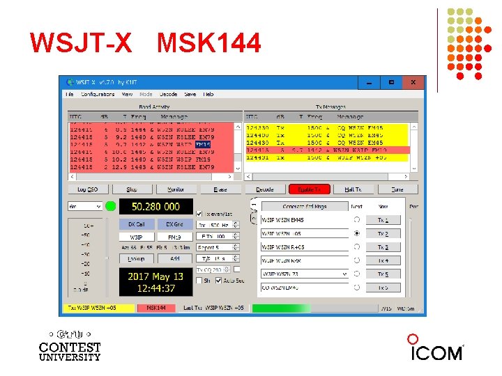 WSJT-X MSK 144 