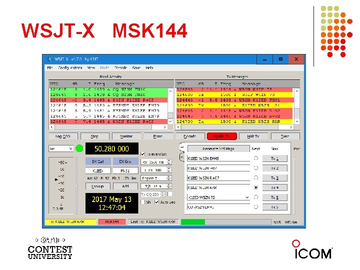 WSJT-X MSK 144 