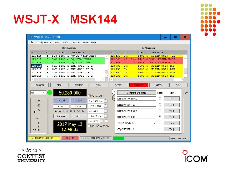 WSJT-X MSK 144 