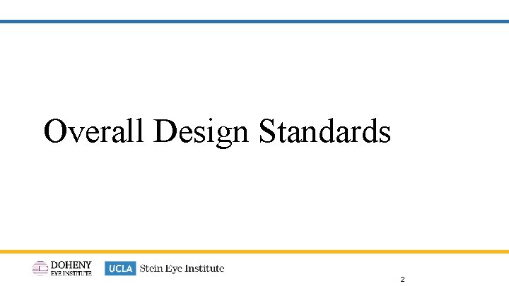 Overall Design Standards 2 