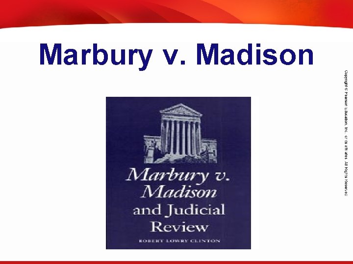 TEKS 8 C: Calculate percent composition and empirical and molecular formulas. Marbury v. Madison