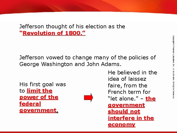 TEKS 8 C: Calculate percent composition and empirical and molecular formulas. Jefferson thought of