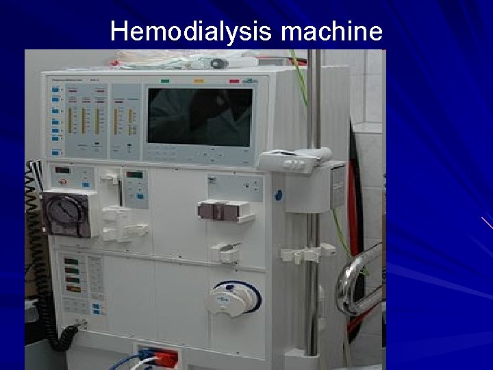 Hemodialysis machine 