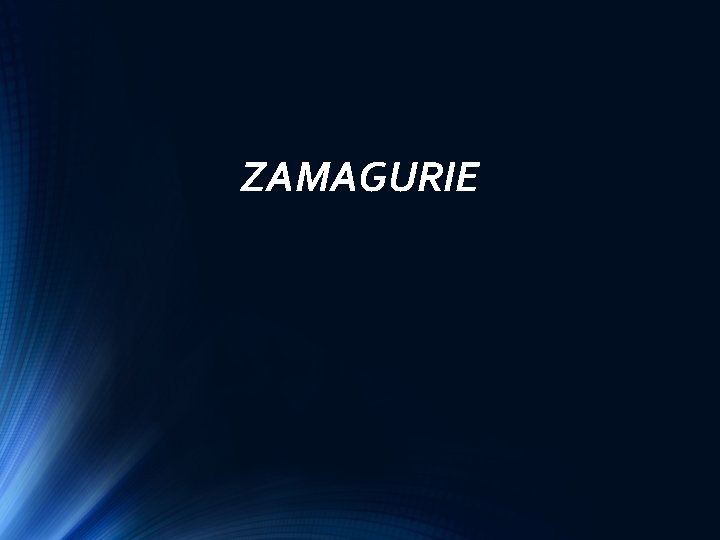 ZAMAGURIE 