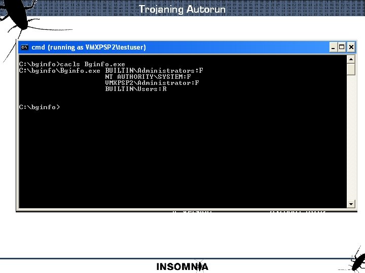 Trojaning Autorun 