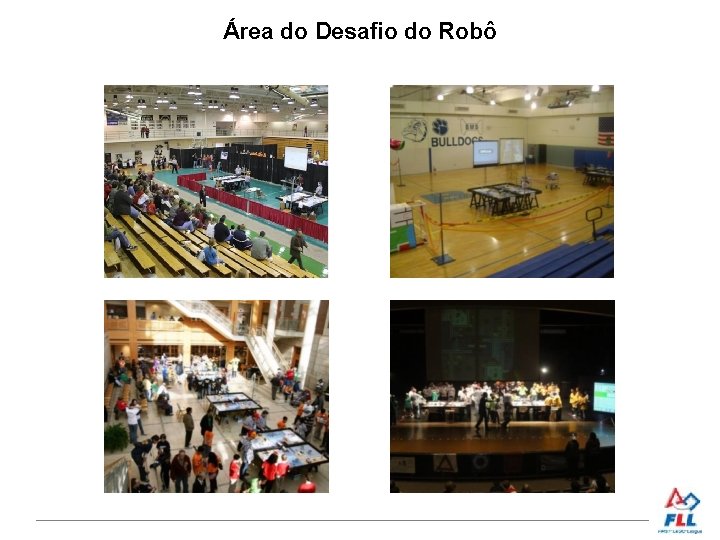 Área do Desafio do Robô 
