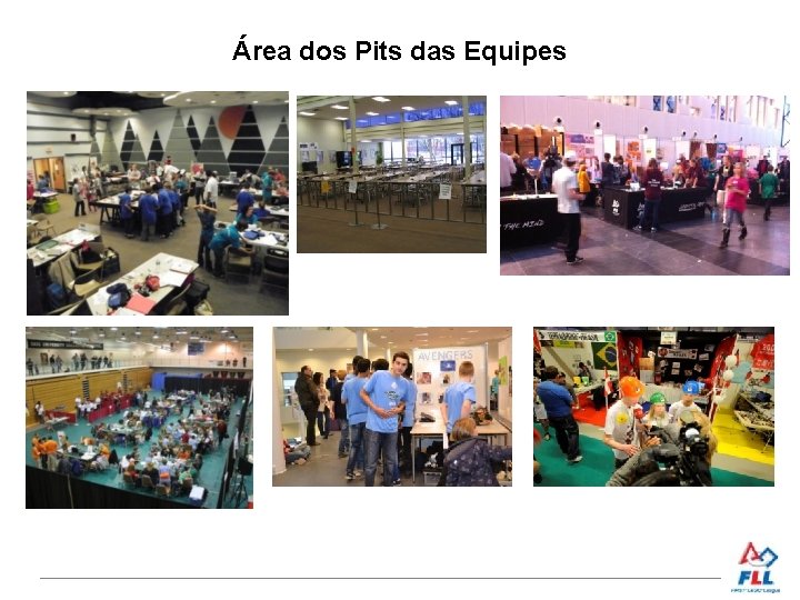 Área dos Pits das Equipes 