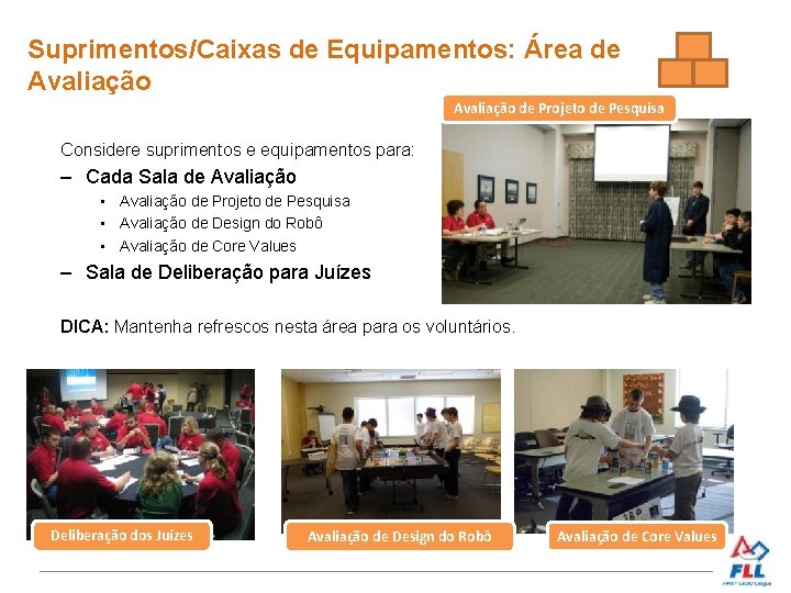 Suprimentos/Caixas de Equipamentos: Área de Avaliação de Projeto de Pesquisa Considere suprimentos e equipamentos