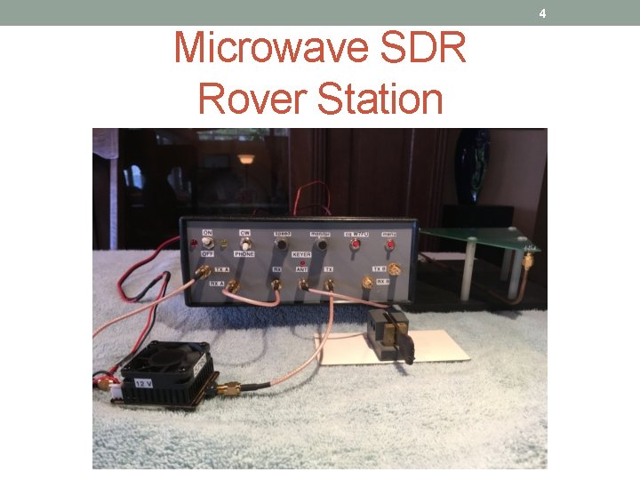 4 Microwave SDR Rover Station 