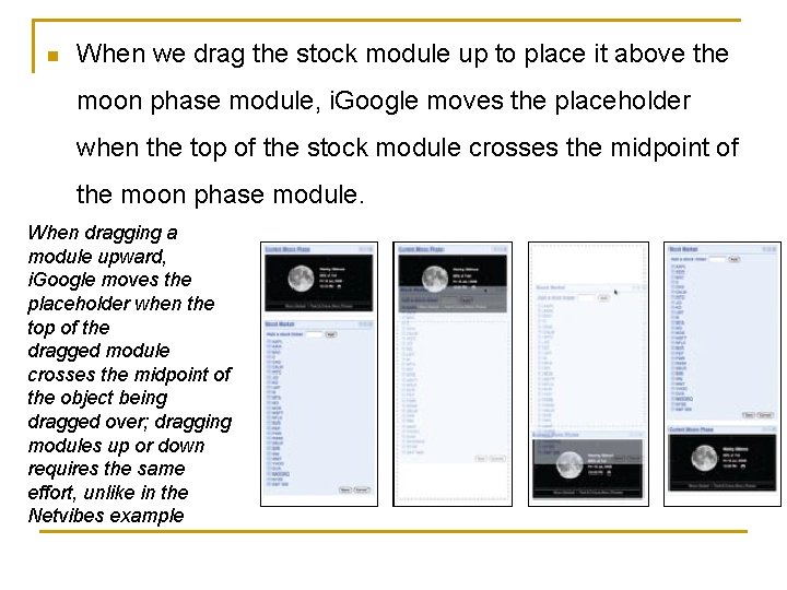 n When we drag the stock module up to place it above the moon