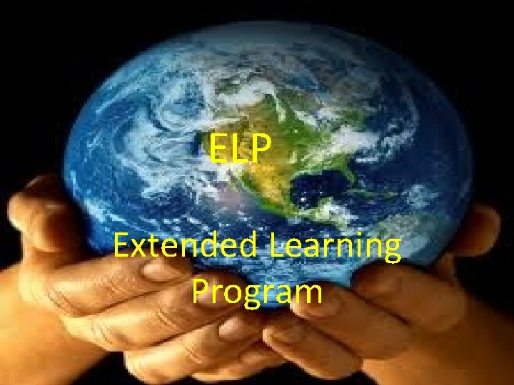 ELP Extended Learning Program 