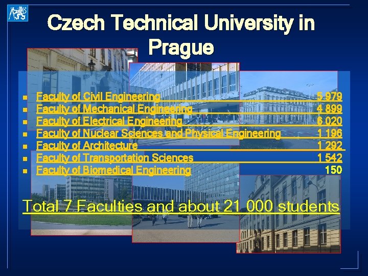 Czech Technical University in Prague n n n n Faculty of Civil Engineering Faculty