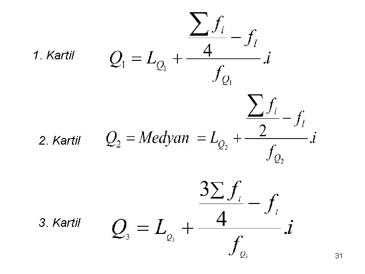 1. Kartil 2. Kartil 31 