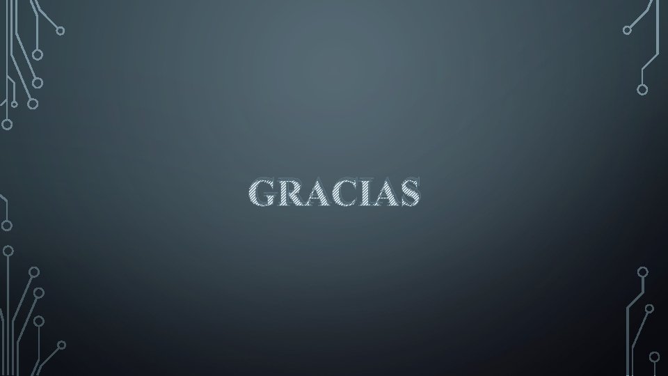 GRACIAS 