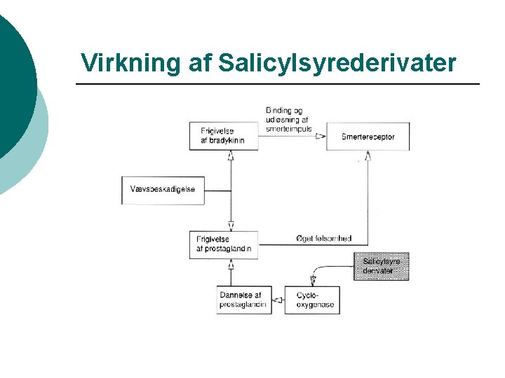 Virkning af Salicylsyrederivater 