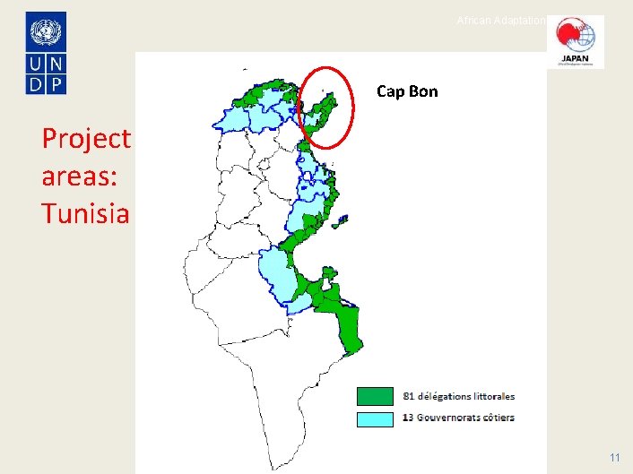 African Adaptation Programme Cap Bon Project areas: Tunisia 11 