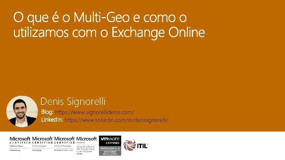 Denis Signorelli https: //www. signorellidenis. com/ https: //www. linkedin. com/in/denisignorelli/ 