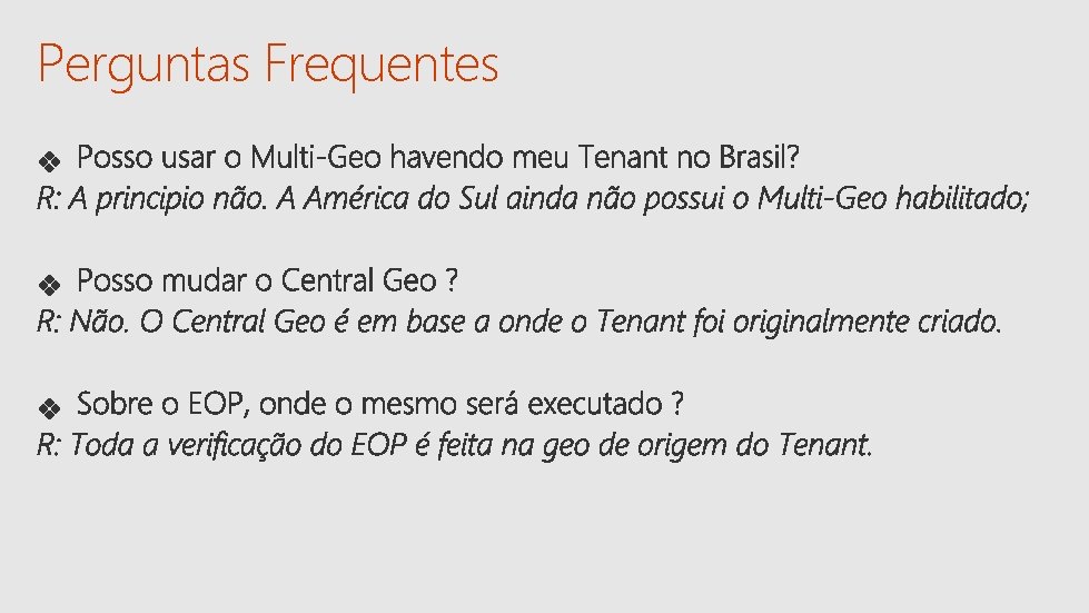 Perguntas Frequentes 