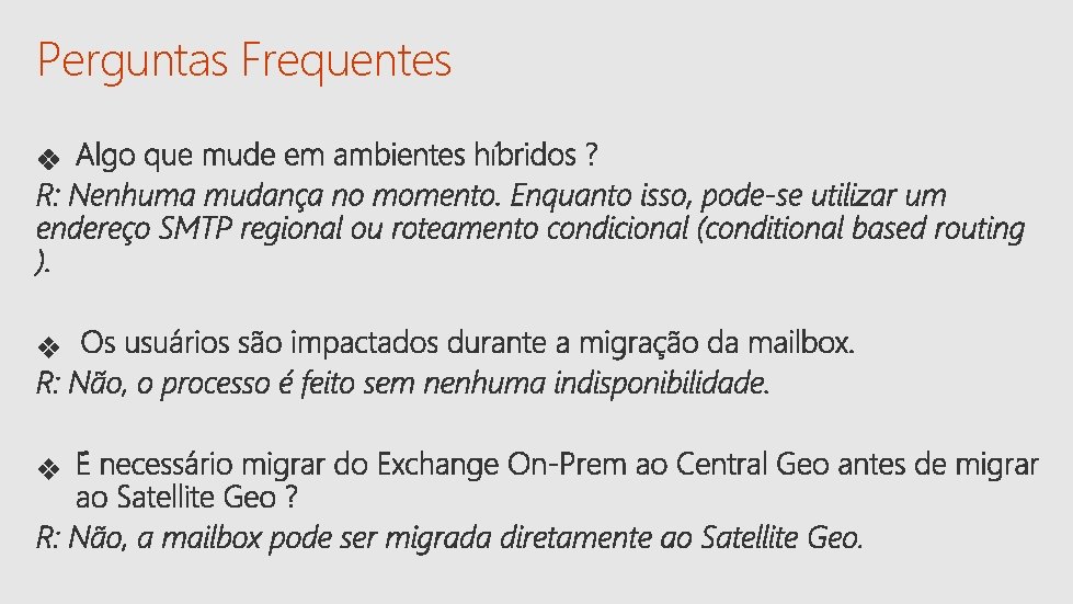 Perguntas Frequentes 