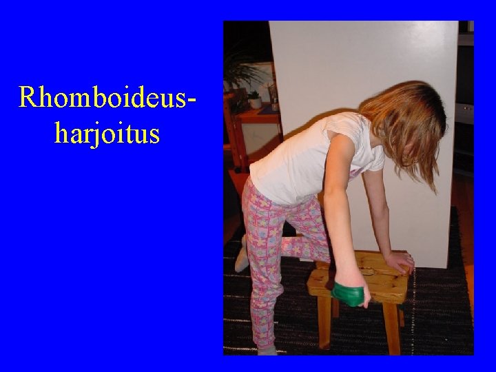 Rhomboideusharjoitus 