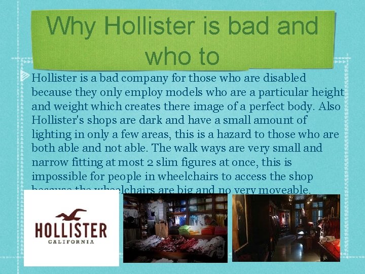 hollister employment