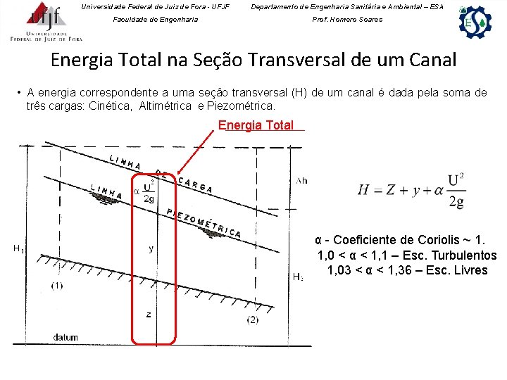 Universidade Federal de Juiz de Fora - UFJF Departamento de Engenharia Sanitária e Ambiental Universidade Federal de Juiz de Fora - UFJF Departamento de Engenharia Sanitária e Ambiental