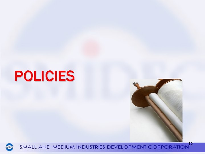 POLICIES 12 