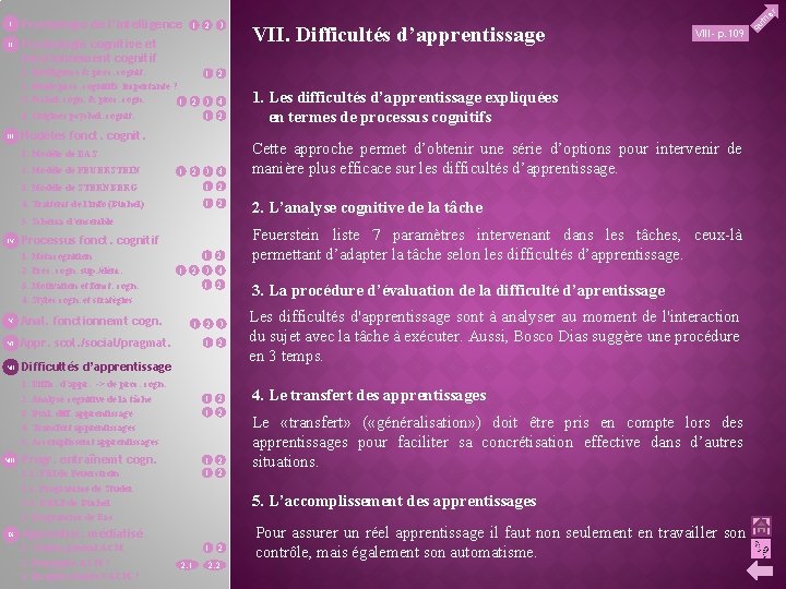 II Psychologie de l’intelligence 1 2 3 Psychologie cognitive et fonctionnement cognitif 1. Intelligence