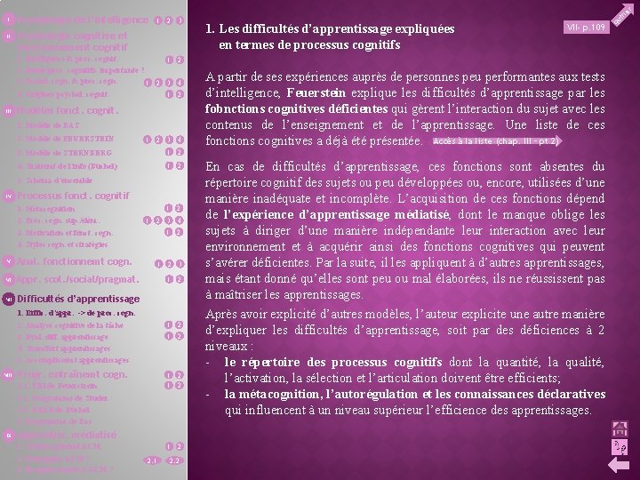 II Psychologie de l’intelligence 1 2 3 Psychologie cognitive et fonctionnement cognitif 1. Intelligence