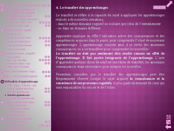 II Psychologie de l’intelligence 1 2 3 Psychologie cognitive et fonctionnement cognitif 1. Intelligence