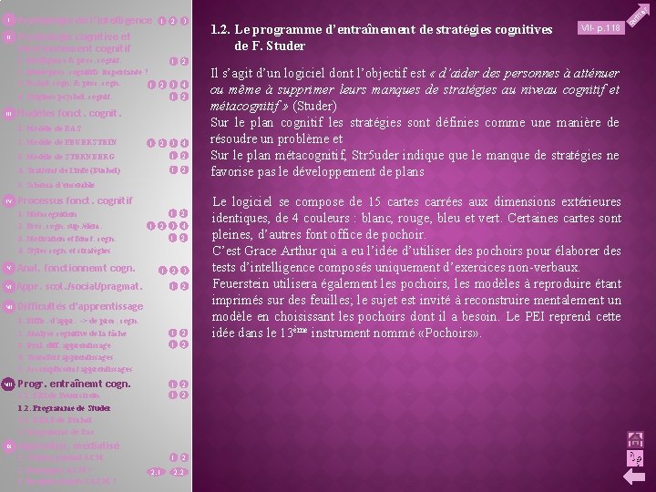 II Psychologie de l’intelligence 1 2 3 Psychologie cognitive et fonctionnement cognitif 1. Intelligence