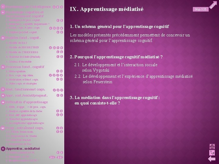 II Psychologie de l’intelligence 1 2 3 Psychologie cognitive et fonctionnement cognitif 1. Intelligence