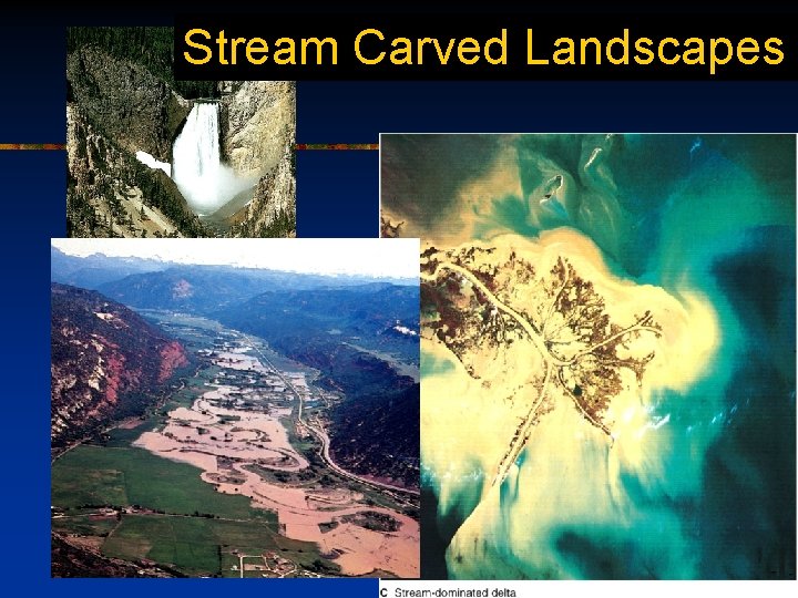 Stream Carved Landscapes 