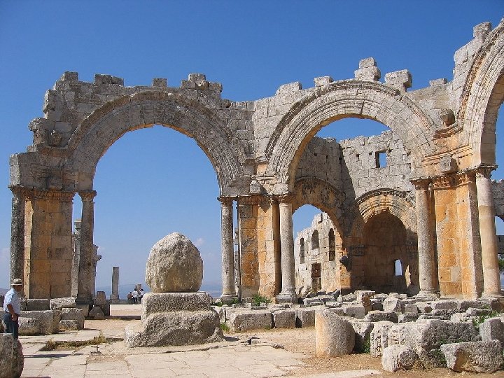 Symeon – father of the Stylites • Affected by hearing the beatitudes, he joined Symeon – father of the Stylites • Affected by hearing the beatitudes, he joined