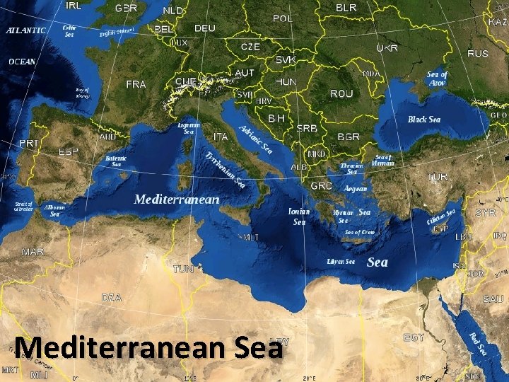 Mediterranean Sea 