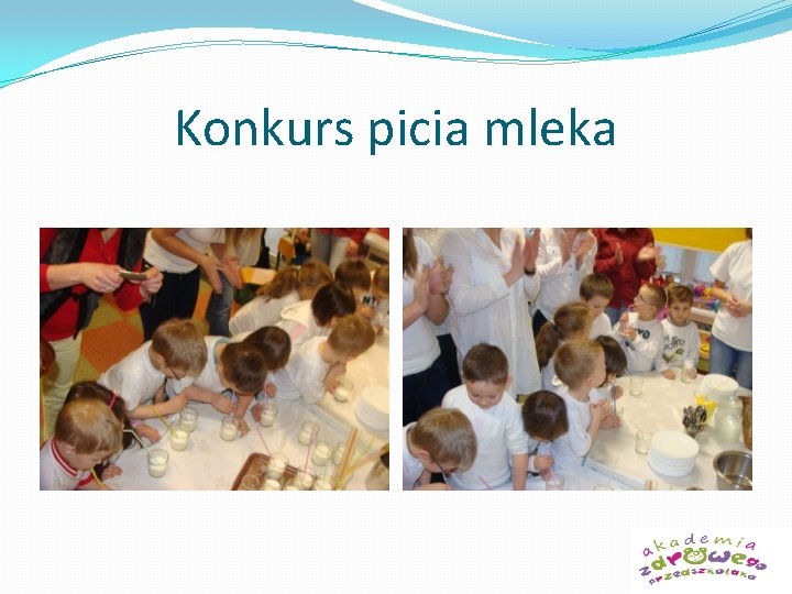 Konkurs picia mleka 