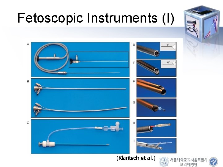 Fetoscopic Instruments (I) (Klaritsch et al. ) 