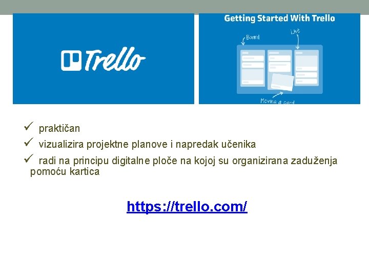 praktičan vizualizira projektne planove i napredak učenika radi na principu digitalne ploče na praktičan vizualizira projektne planove i napredak učenika radi na principu digitalne ploče na
