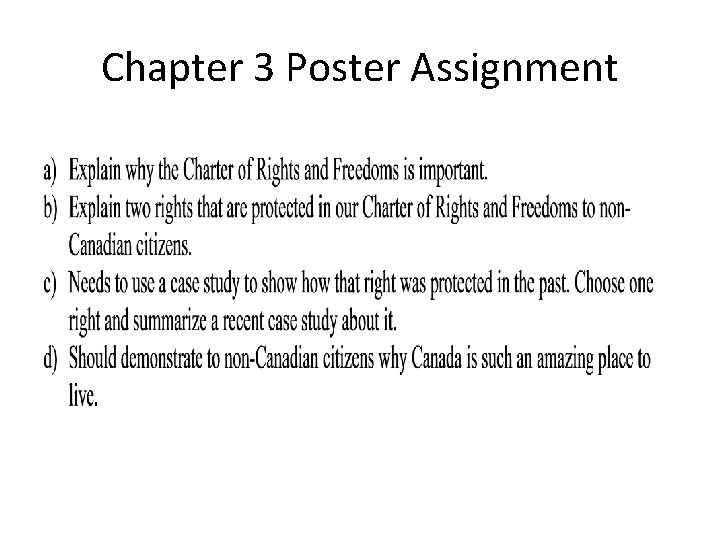 Chapter 3 Poster Assignment 