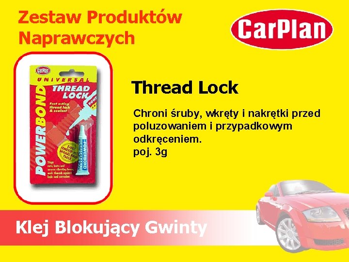 Zestaw Produktów Naprawczych Thread Lock Chroni śruby, wkręty i nakrętki przed poluzowaniem i przypadkowym Zestaw Produktów Naprawczych Thread Lock Chroni śruby, wkręty i nakrętki przed poluzowaniem i przypadkowym