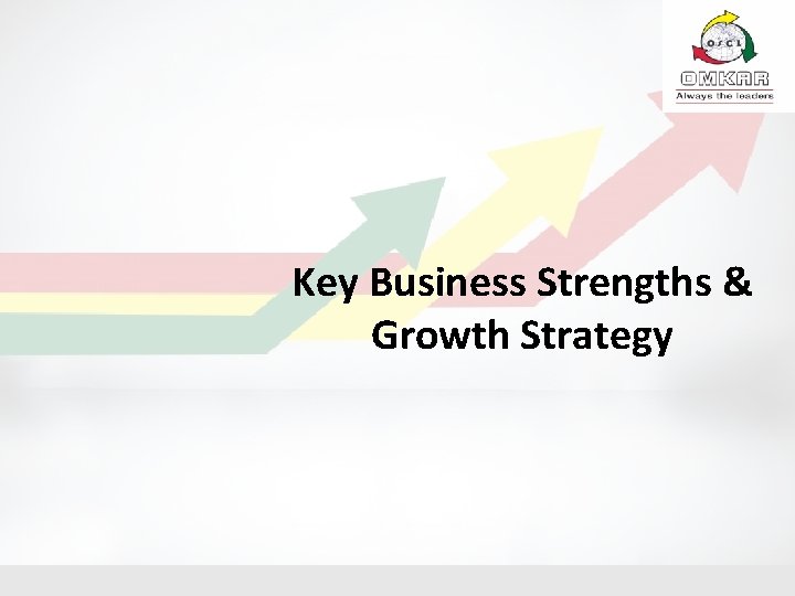 Key Business Strengths & Growth Strategy 