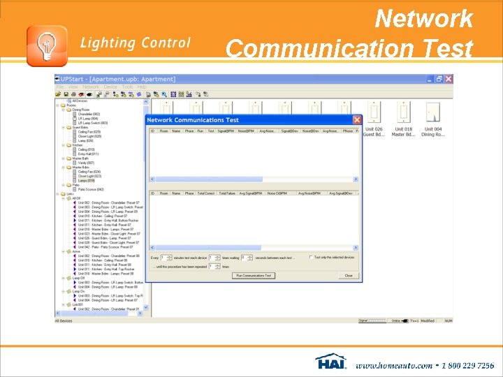 Network Communication Test Network Communication Test