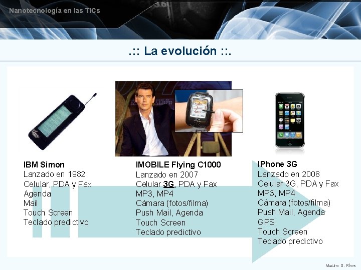 Nanotecnología en las TICs . : : La evolución : : . IBM Simon