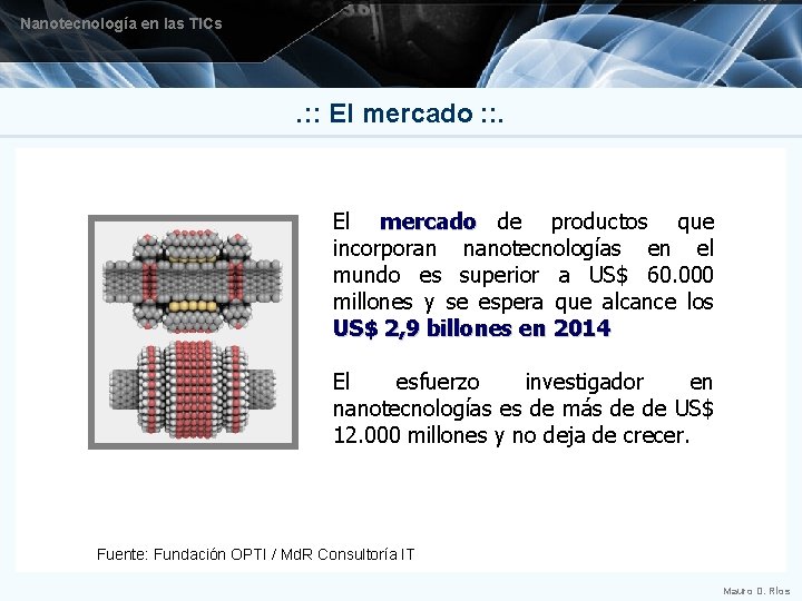 Nanotecnología en las TICs . : : El mercado : : . El mercado