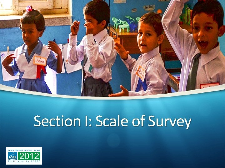 Section I: Scale of Survey 